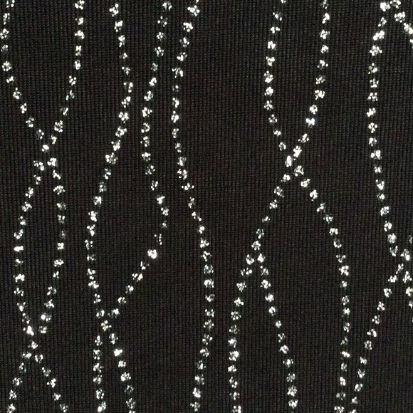 Notations Black Rhinestone Embellished Top - Picture 4 of 4